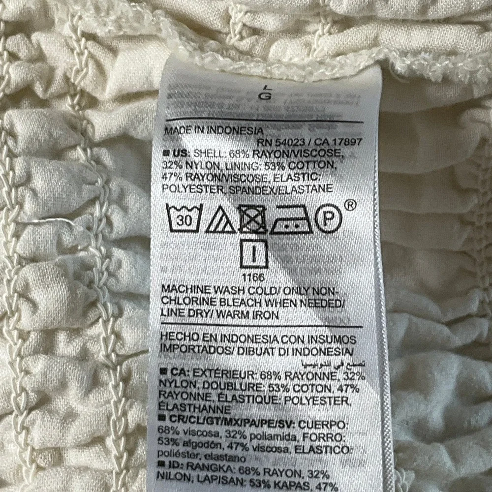 Old Navy smocked bodice